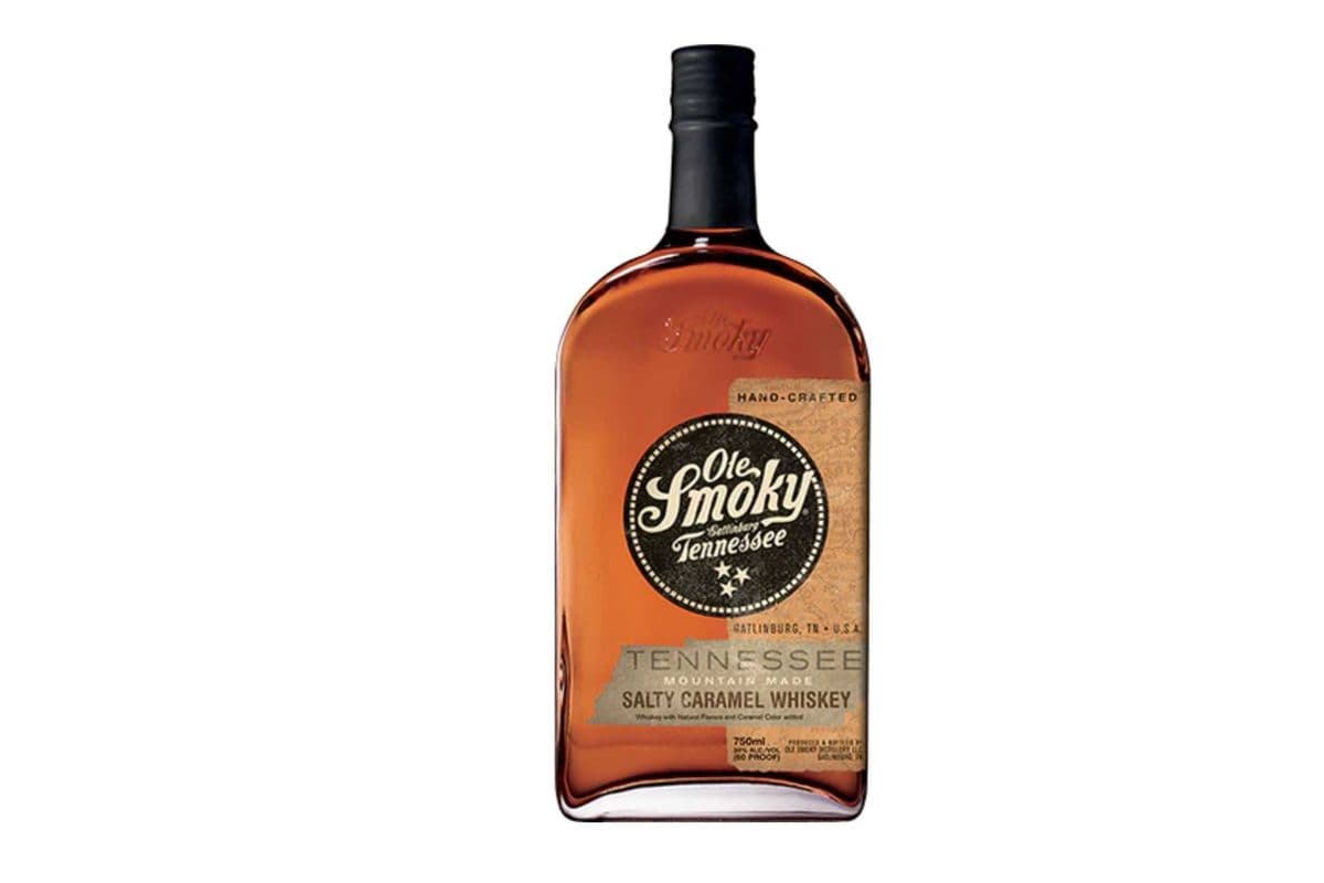 OLE SMOKY SALTY CARAMEL WHISKEY 750ML (1 x 750ML)
