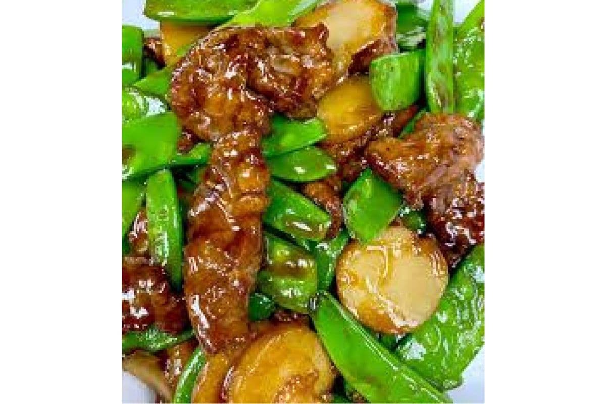 (GF) BBQ Pork n' Snow Peas