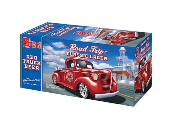 Red Truck Lager 8pack, 355mL craft (5.0% ABV)