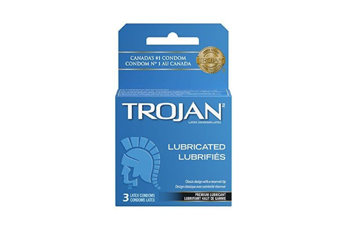 Trojan Classic Lubricated Latex Condoms (3 pk)