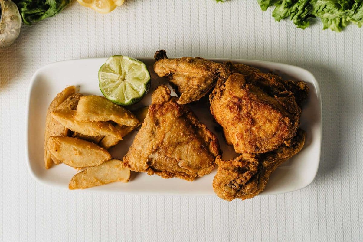 Chicken with Wedges