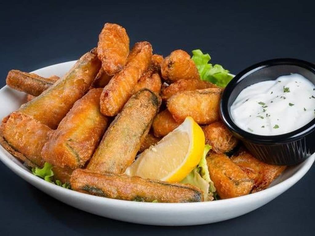 Courgettes Frites / Fried Zucchini