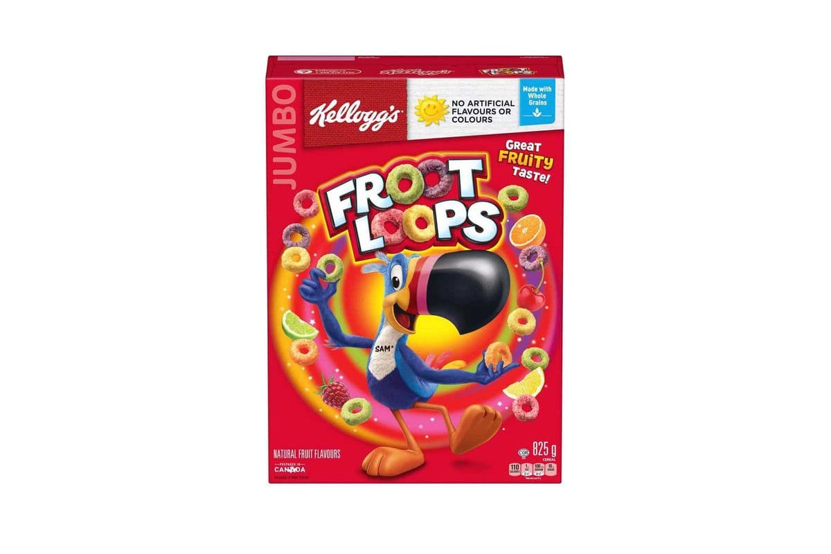 Kellogg's Froot Loops Jumbo 825g