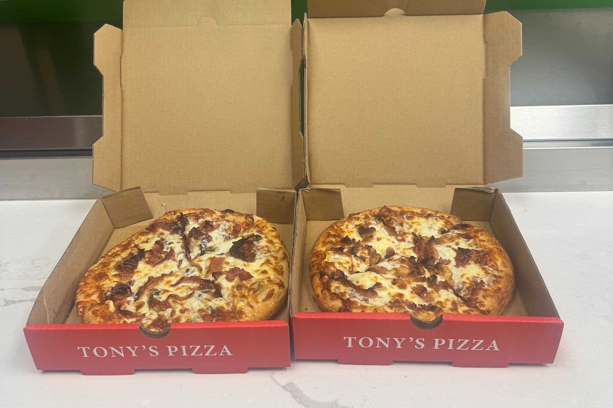 Two 9" Small Twin Special with One Topping