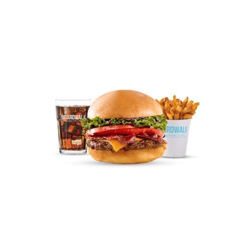 BBQ Cheddar Bacon Burger Combo