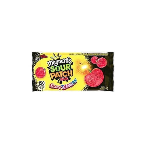 Maynards Friandise Sour Cherry Blasters 64g/ Maynards Sour Cherry Blasters Candy 64g