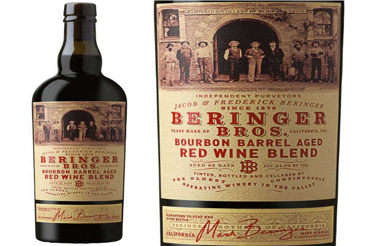 BERINGER BROS BOURBON BARREL 750ML (1 x 750ML)