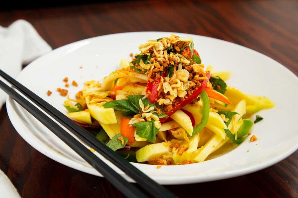 77. Vegetarian Mango Salad