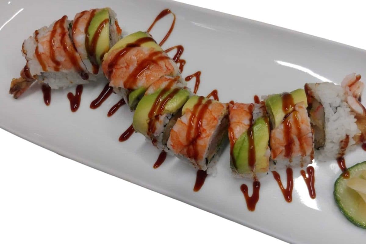Giant Tiger Roll(on top unagi &wasabi mayo sauce)