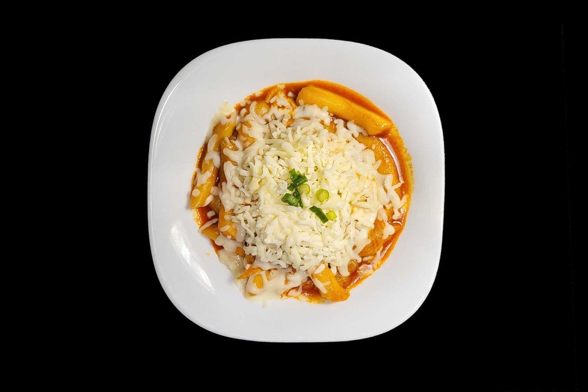 Tteokbokki avec Fromage / Cheese Tteokbokki