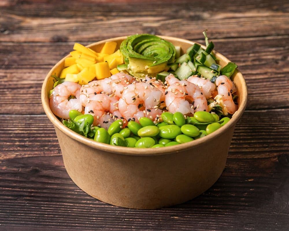 Poke crevettes / Shrimp Poke