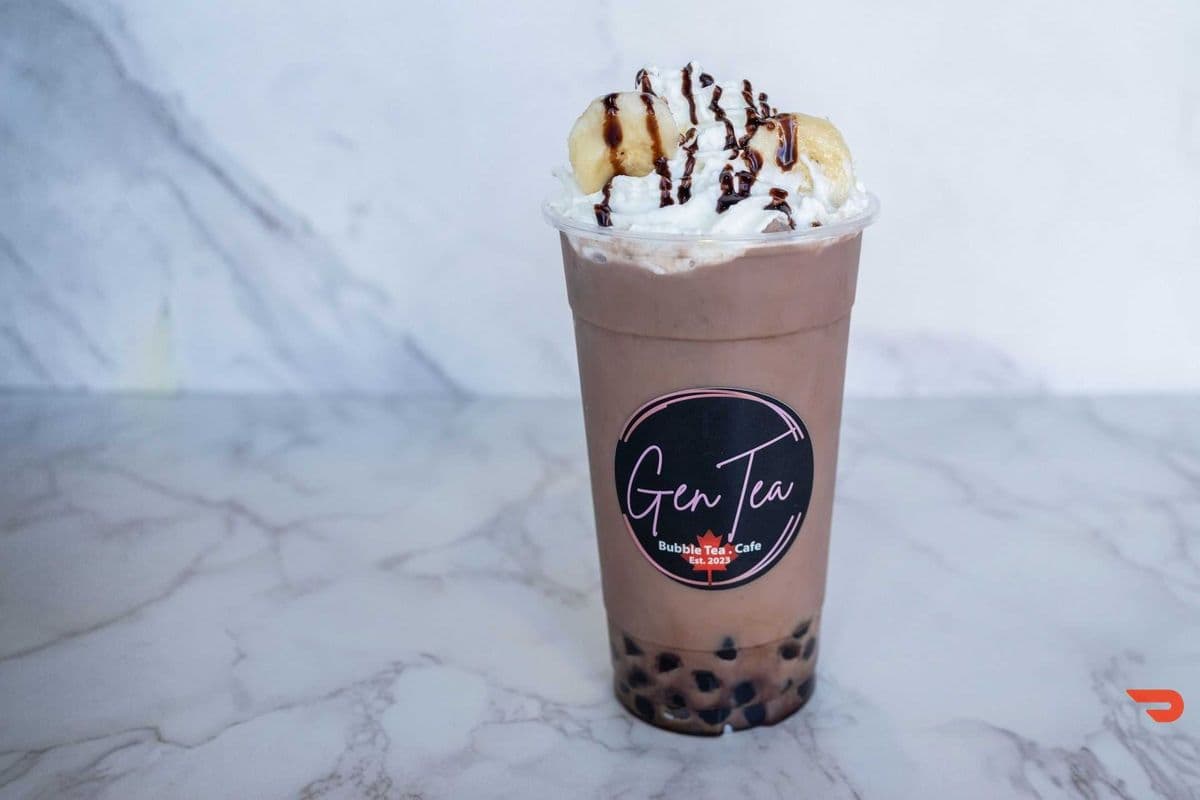 Banana Split Pearl Shake Boba - Large size 700ml