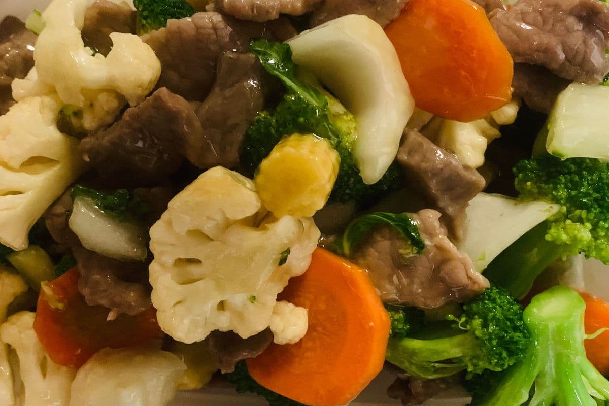 Beef with Mixed Vegetables