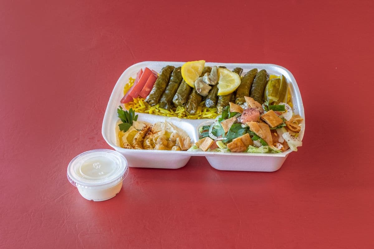 Grape Leaves Platter