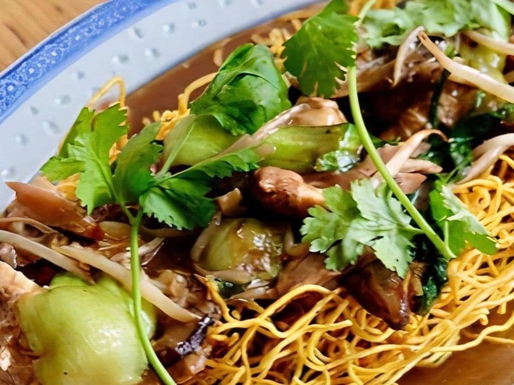 Jerk Chicken Chow Mein