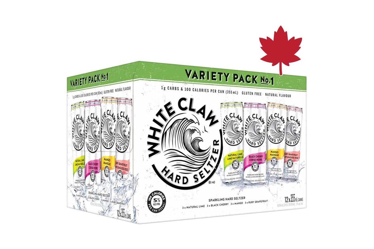 White Claw Variety Pack No. 1 (12 x 355 ml)