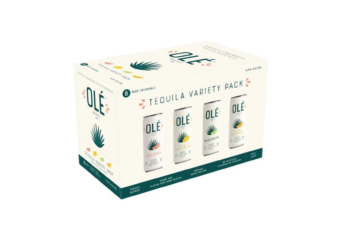 OLE Tequila Variety-8 Pack (8 x 355ml)