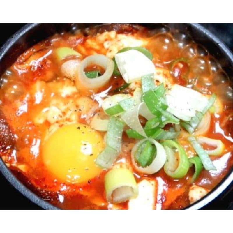 69. Soft Tofu Stew with Kimchi and Pork