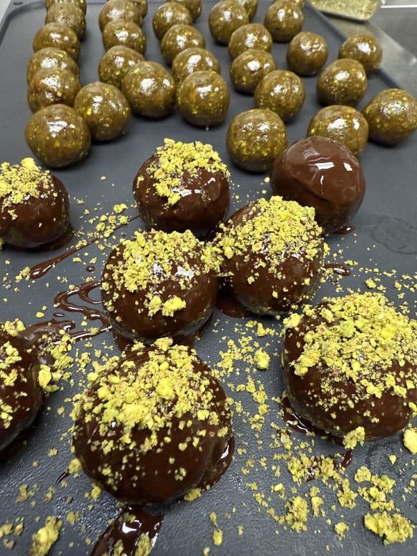 Dubai chocolate date balls BOX of 6! *new