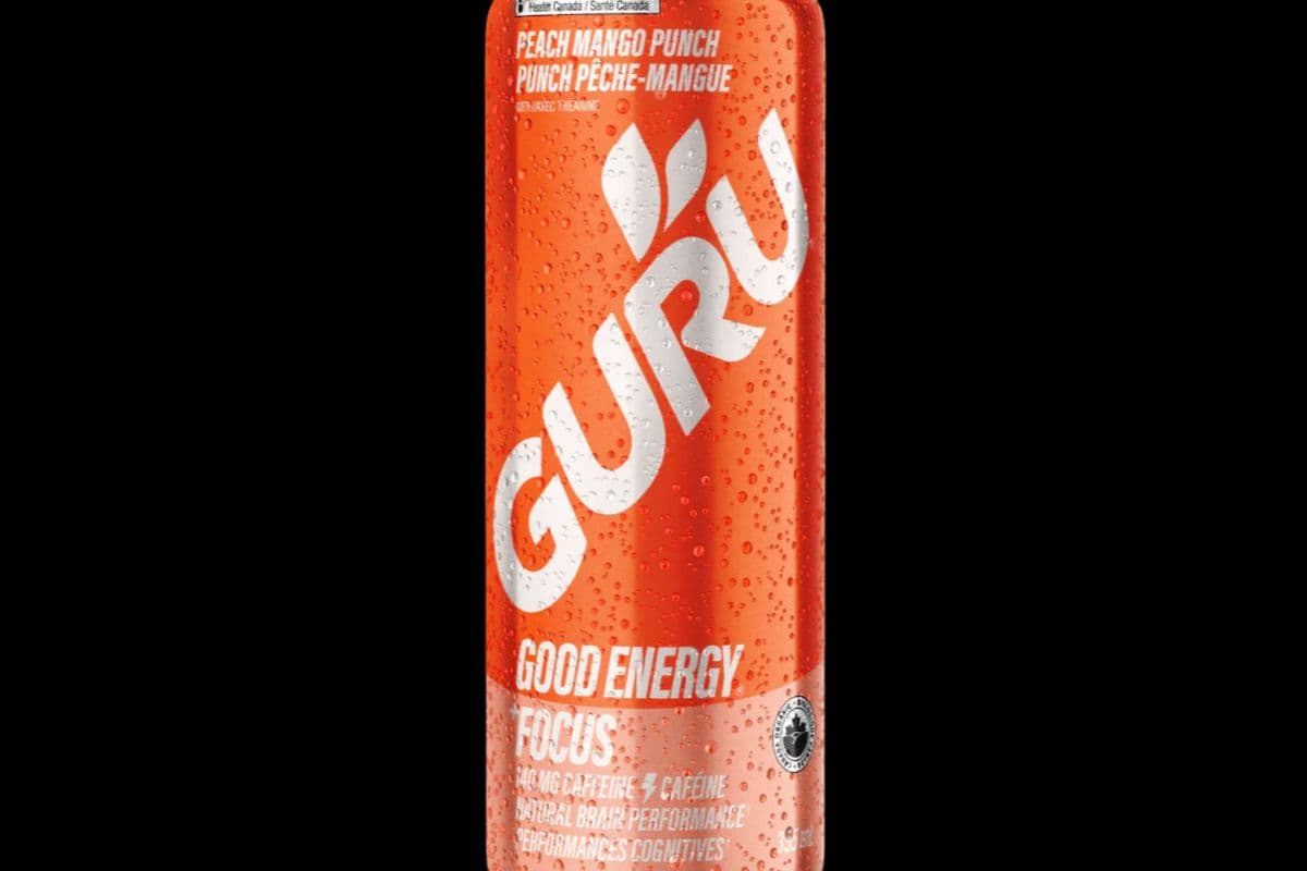 Guru - Punch Pêche-Mangue / Peach Mango Punch (355 mL)