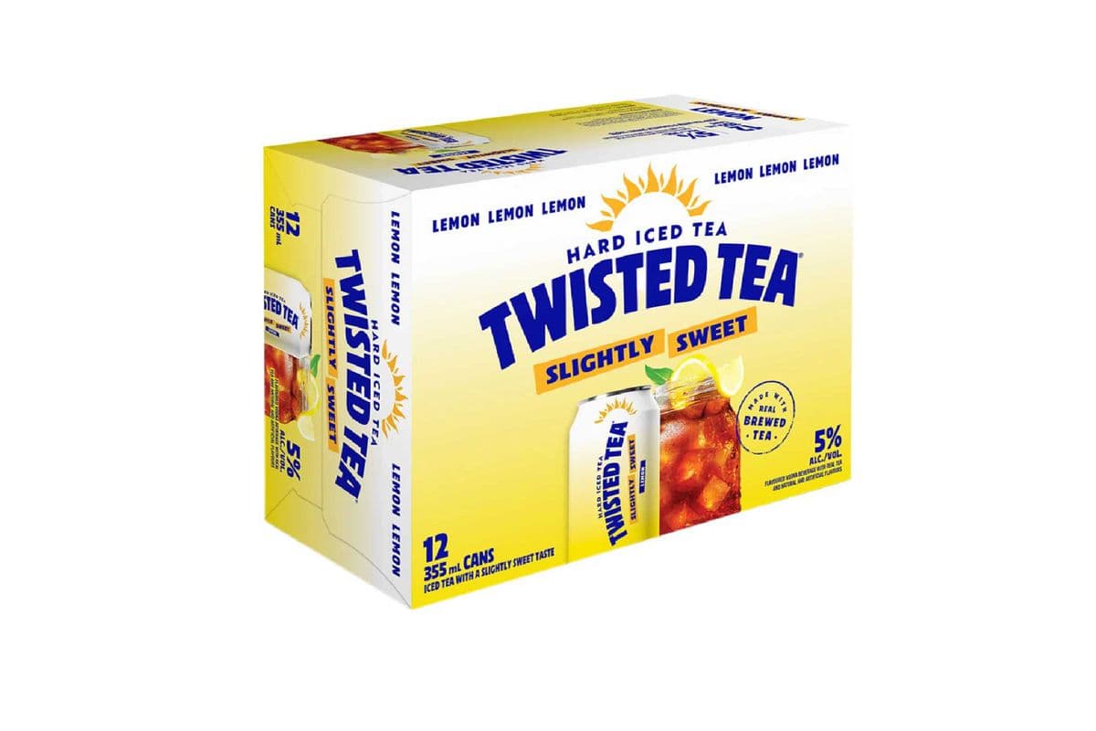 Twisted Tea Slightly Sweet 12 Pack (12 x 355 ml)