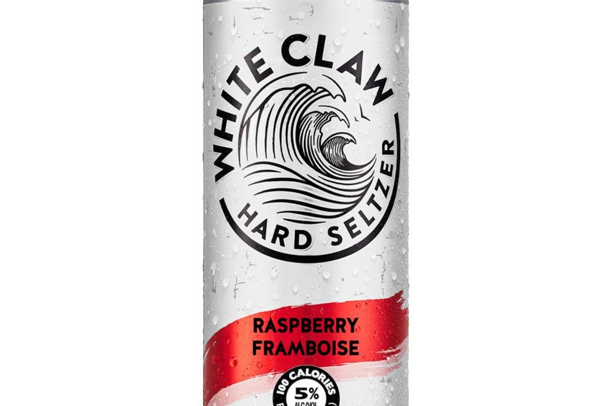 White Claw Raspberry (1 x 473 ml Can)