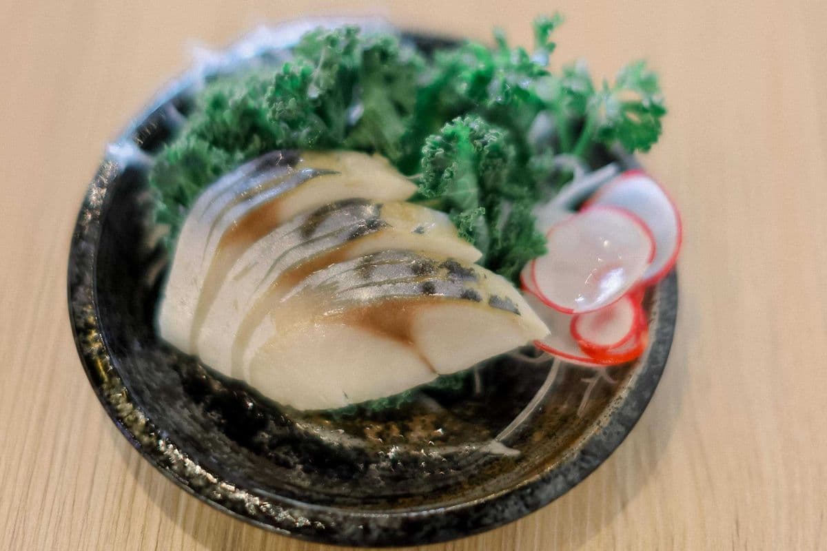 Saba Sashimi (Mackerel) (3 pcs)