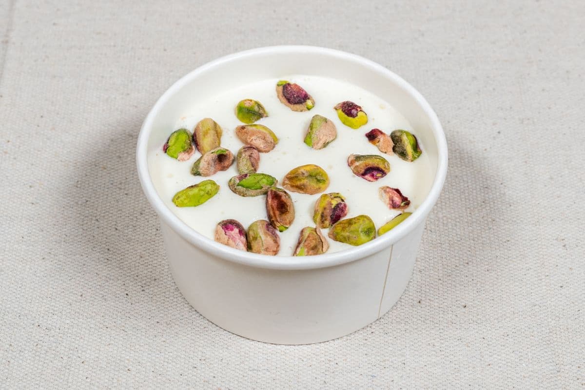 Mastic Ice Cream with Pistachios