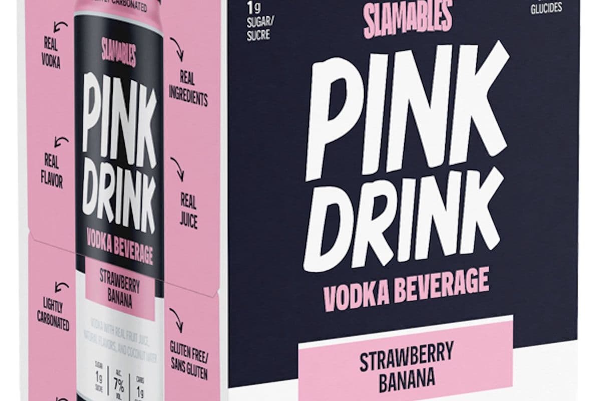 SLAMABLES PINK DRINK 4PK (4 x 355ML)