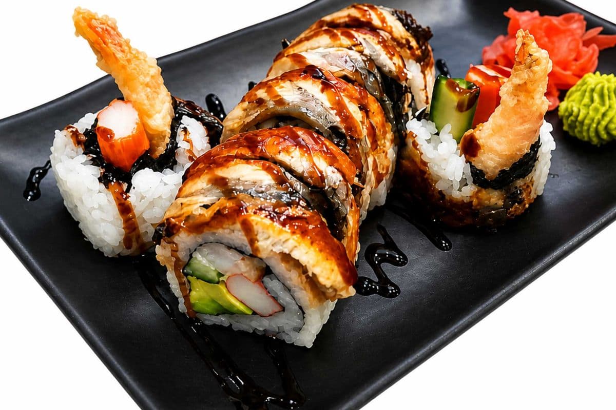 Black Dragon Roll (8 pcs)