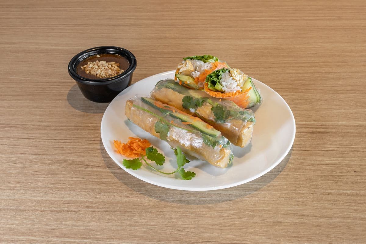2A. Tofu Fresh Rolls (3pcs)