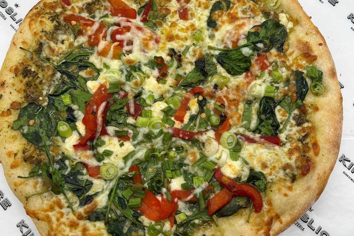Large Spinachi Pizza