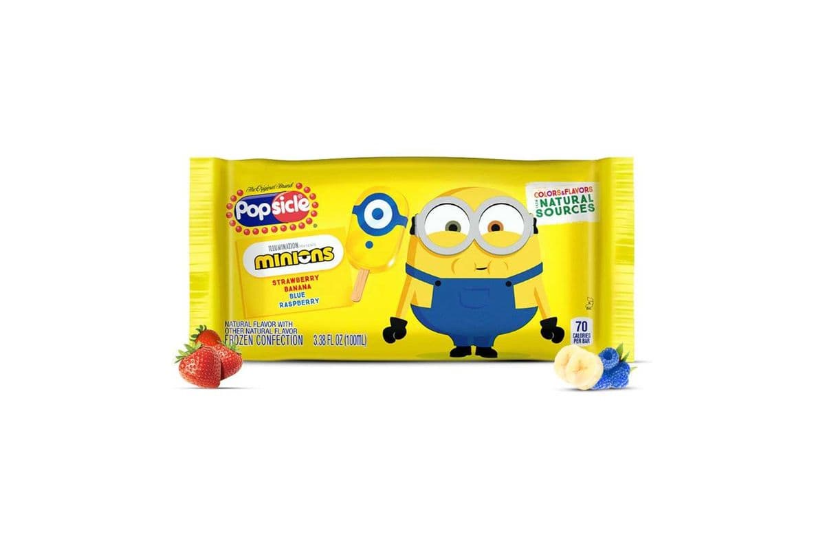 Popsicle Marvel Spiderman Straw, Blue Rasp, Lime 100ml