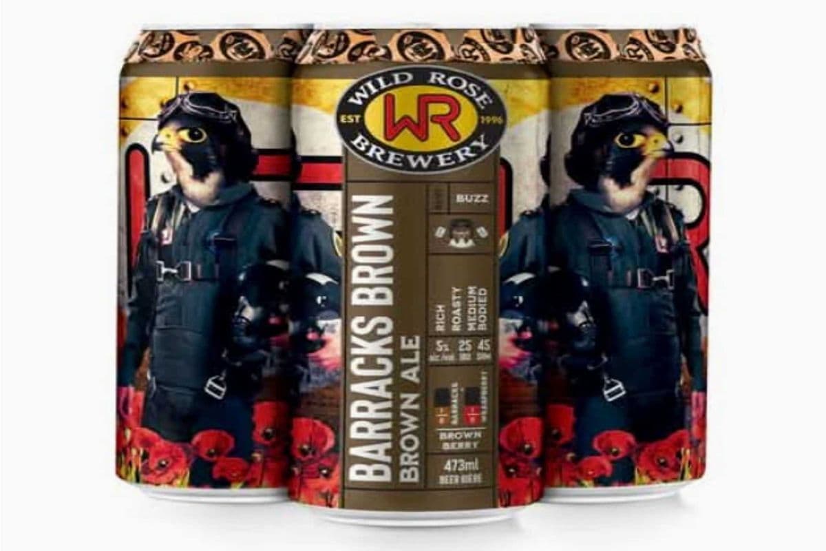 WILD ROSE BROWN ALE (4 x 473ML)