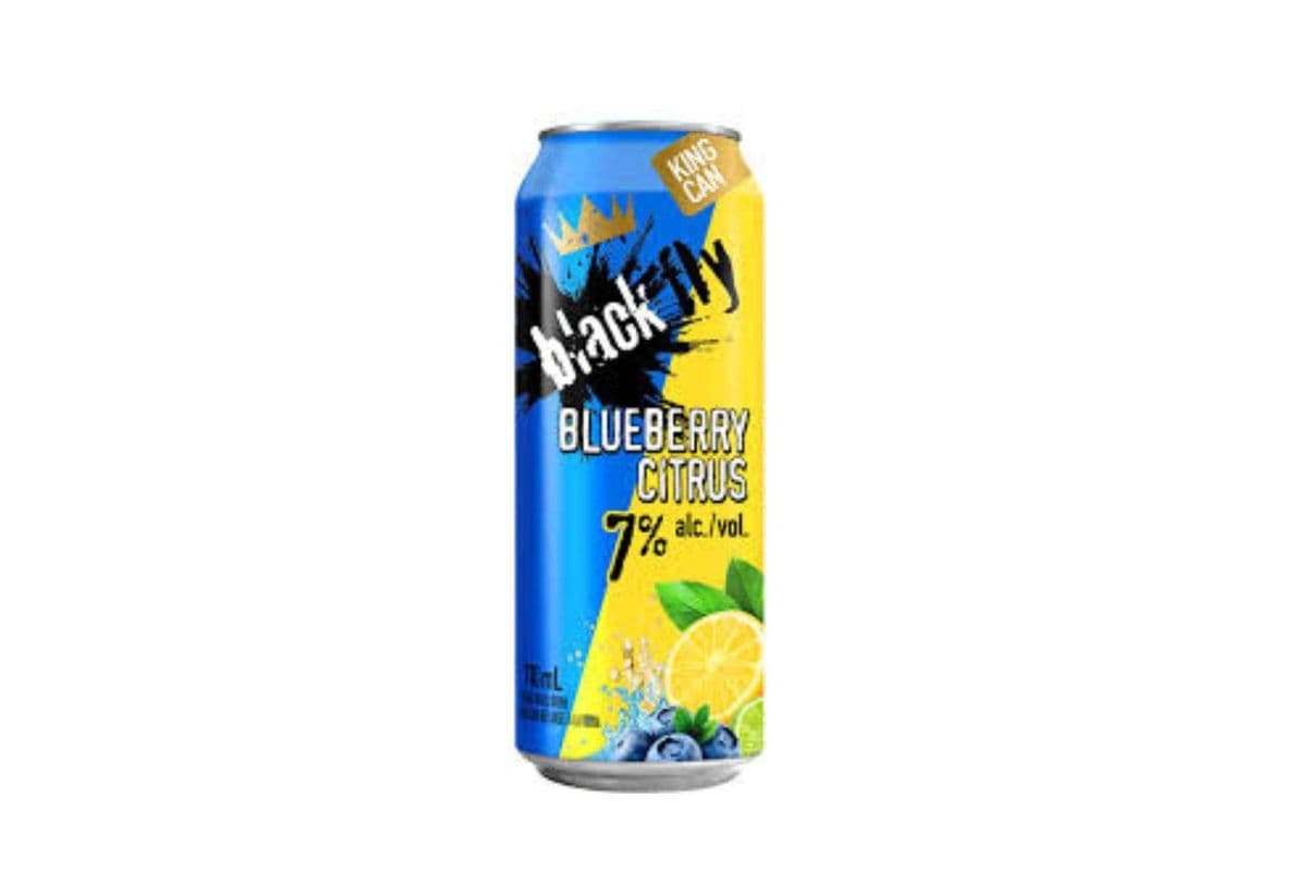 Black Fly Blueberry Citrus King Can (1 x 710ml)
