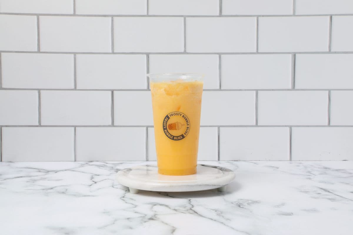 Mango Coconut Shake with Mango and Coconut Jelly