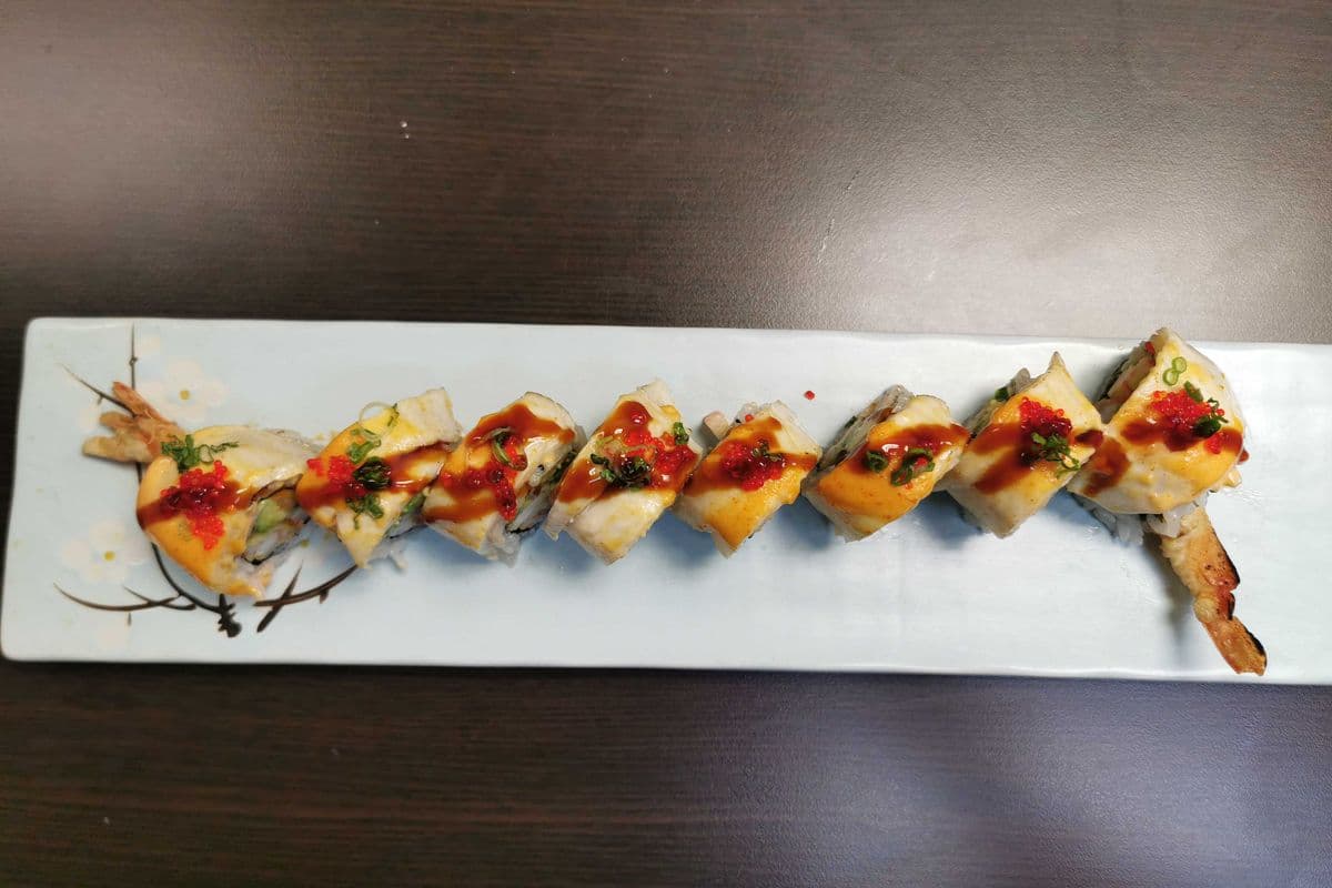 Torched butterfish Dragon