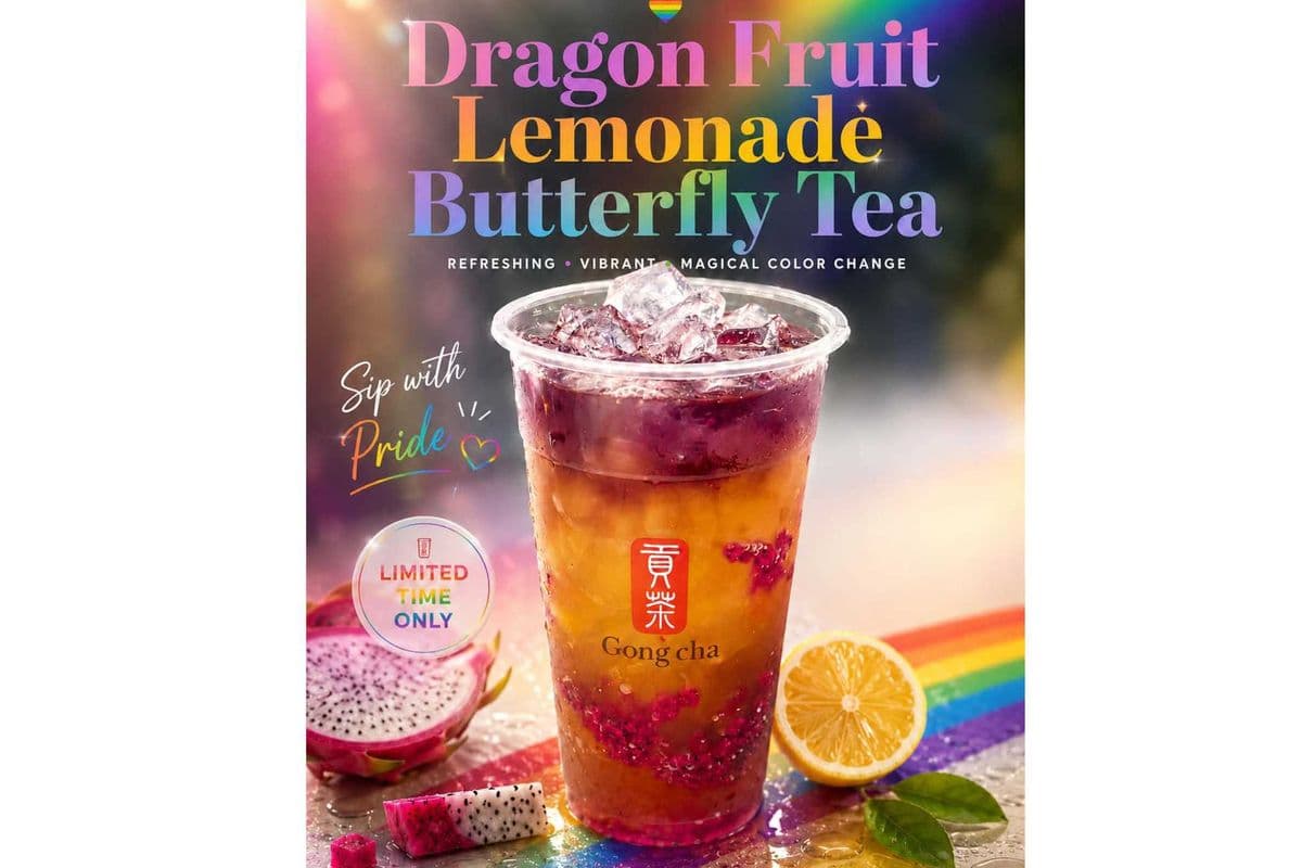 Dragon Fruit Lemonade Butterfly Tea