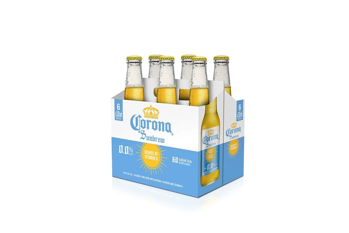 Corona Sunbrew (6 x 330mL bottles) (60 Cal)