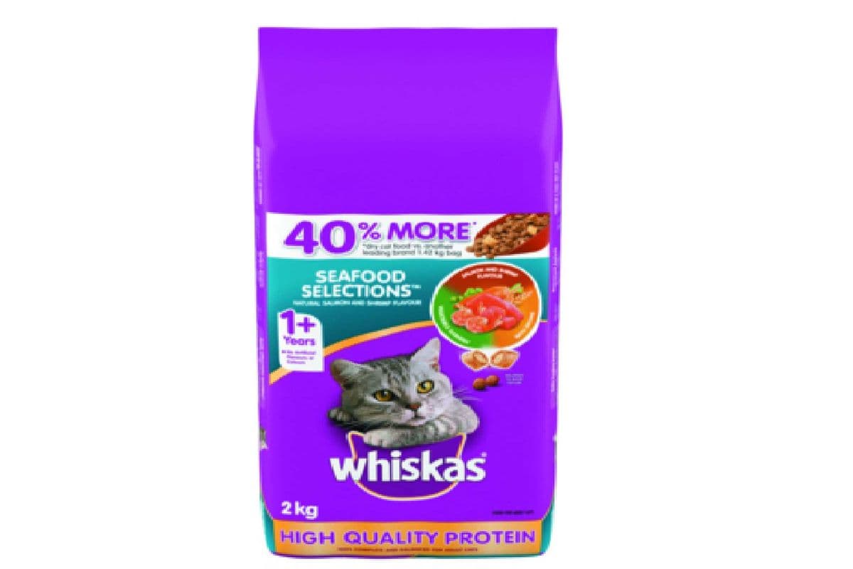Whiskas Cat Food 2kg