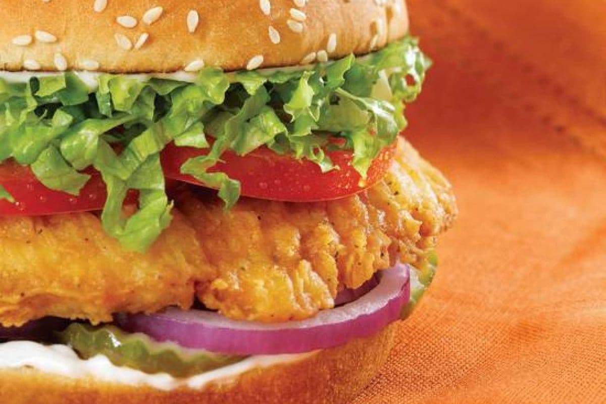 Broasted Chicken Burger