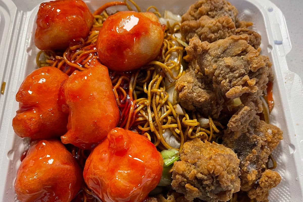 7. Sweet and Sour Chicken and Dry Spareribs