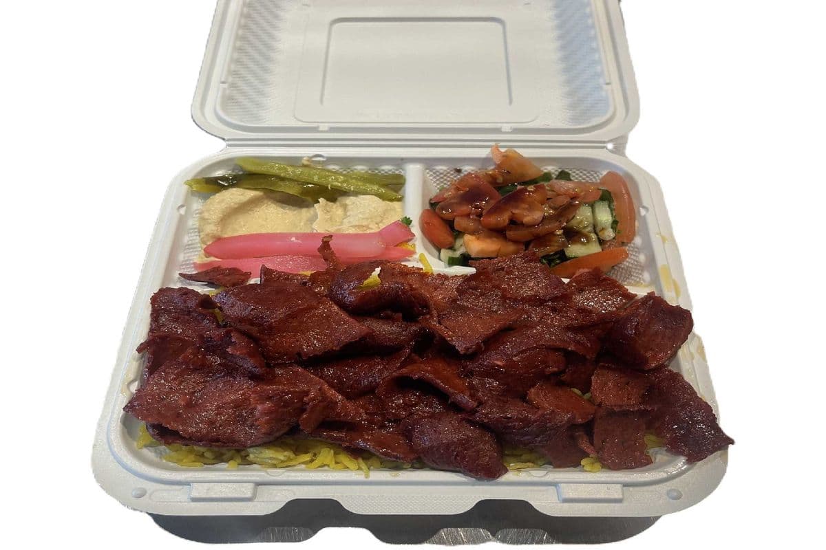 New Sujuk Shawarma platter