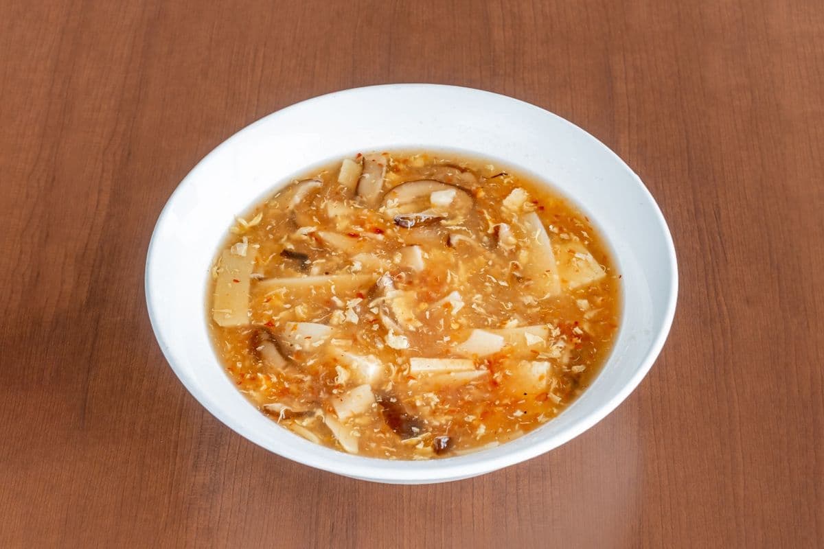 Soupe Aigre-Piquante (hot & Sour) (Crevettes)
