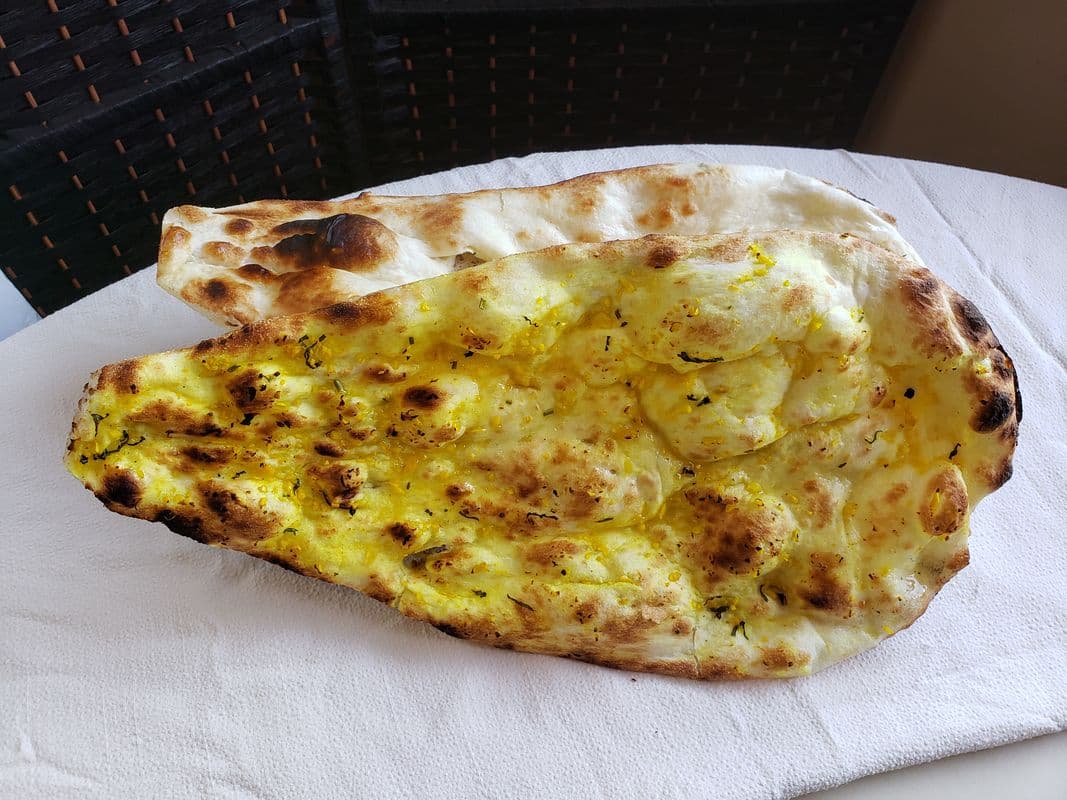 Garlic Cilantro Naan