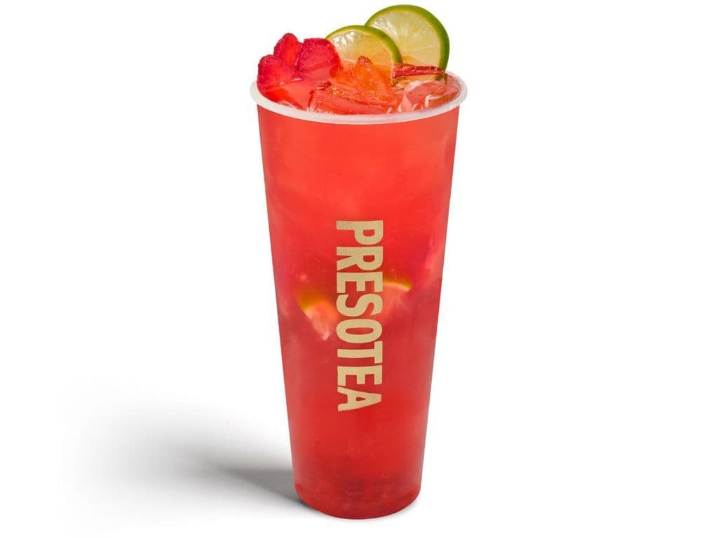 Strawberry Lime Crush Tea