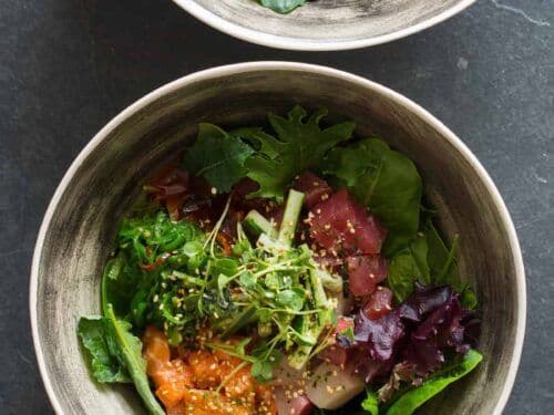 Spicy Sashimi Salad