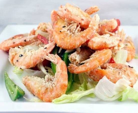 110. Crevettes Salées Et Épicées / Salty & Spicy Shrimp