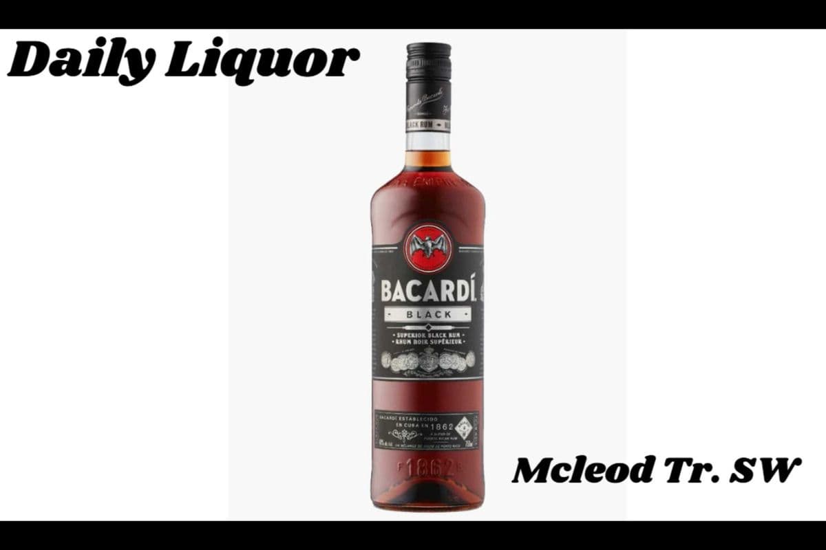 BACARDI BLACK 750ML (1 x 750ML)