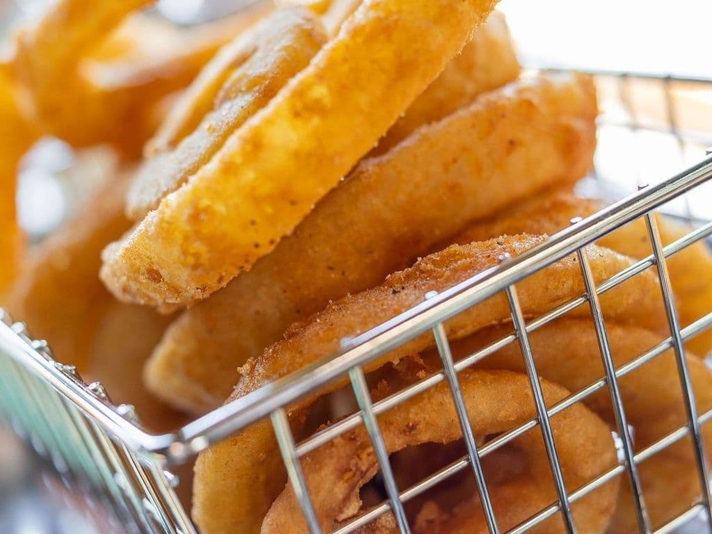 Basket Onion Rings
